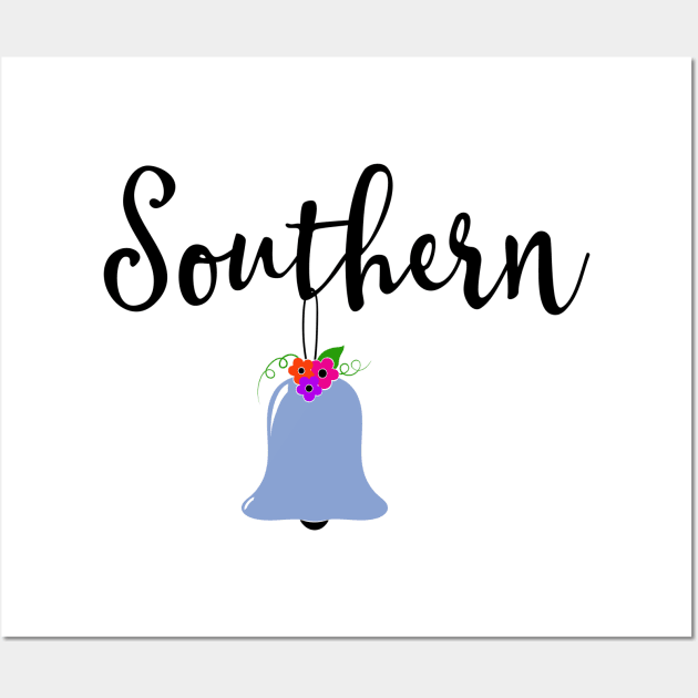 Southern Bell Wall Art by TreetopDigital